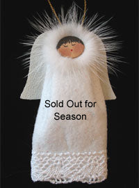 Ornaments - Handmade Eskimo and Angel Christmas Ornaments from Alaska