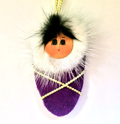 Ornaments - Handmade Eskimo and Angel Christmas Ornaments from Alaska