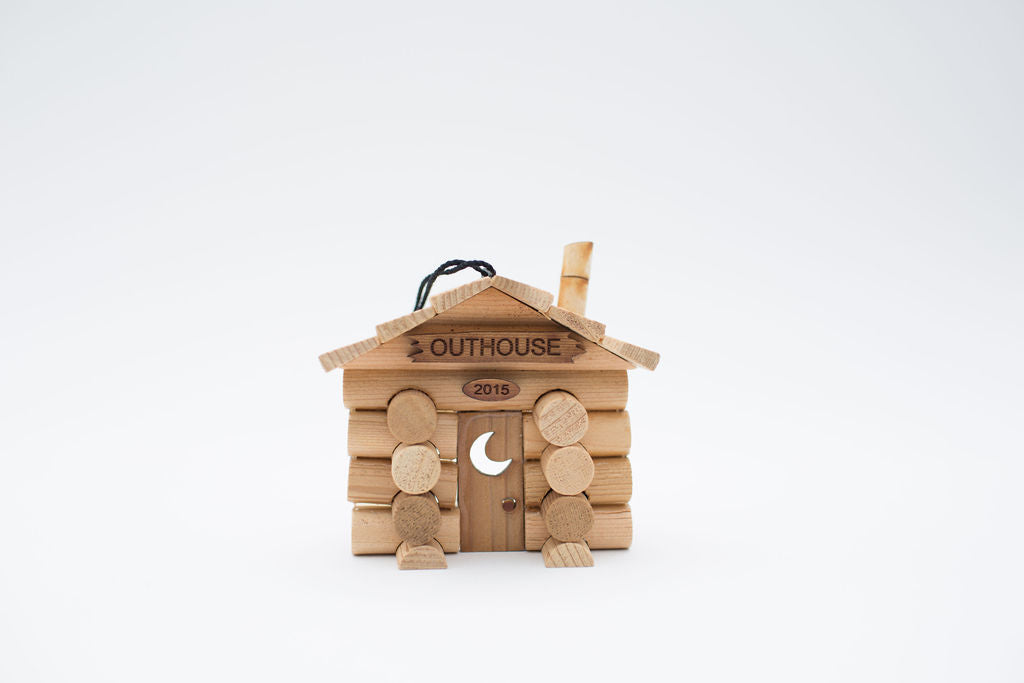 Log Cabin Ornament Kits - Great Stocking Stuffers for Christmas
