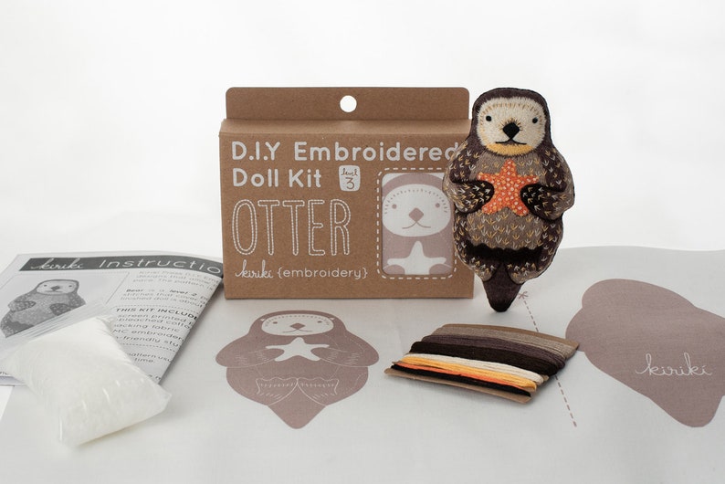 Sea Otter Kit and inclusions.
