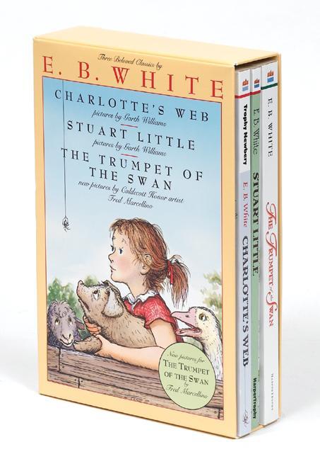 Santa Letter and EB White's Boxed Book Set of Three Package. Available from Pamela Sue Art & Designs (formerly Santa's Letters and Gifts) in North Pole, Alaska.