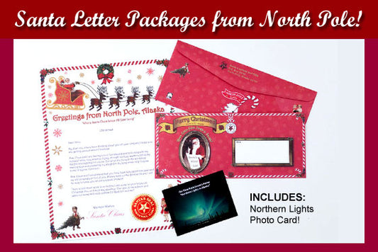 Ready to Send - Santa Letter and Envelope Packs + Good Boys & Girls Certificates